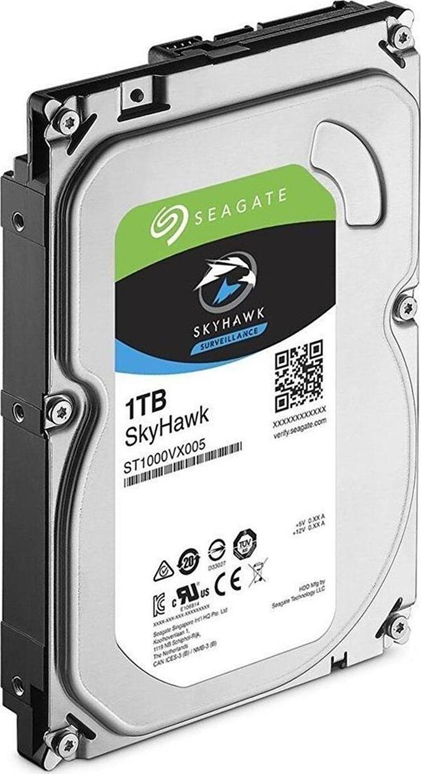 Seagate 1Tb Skyhawk 3,5" 64Mb 5900Rpm St1000Vx005 Harddisk - Image 1