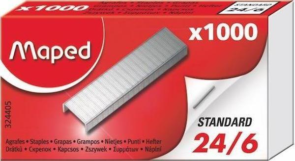 Maped Zımba Teli 24/6 1000 Tel (36 Paket) 3154143244054 - Image 1