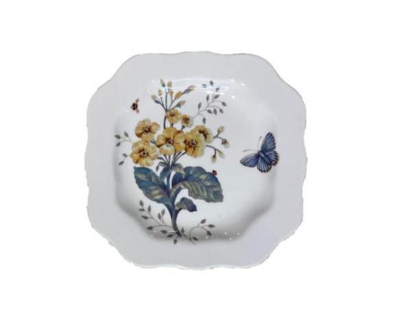 Joy Carmen Butterfly 6lı Pasta Tabağı 19cm - Image 1