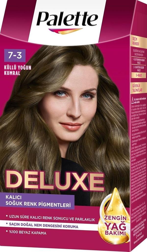 Palette Deluxe Saç Boyası 7-3 Küllü Yoğun Kumral - Image 1