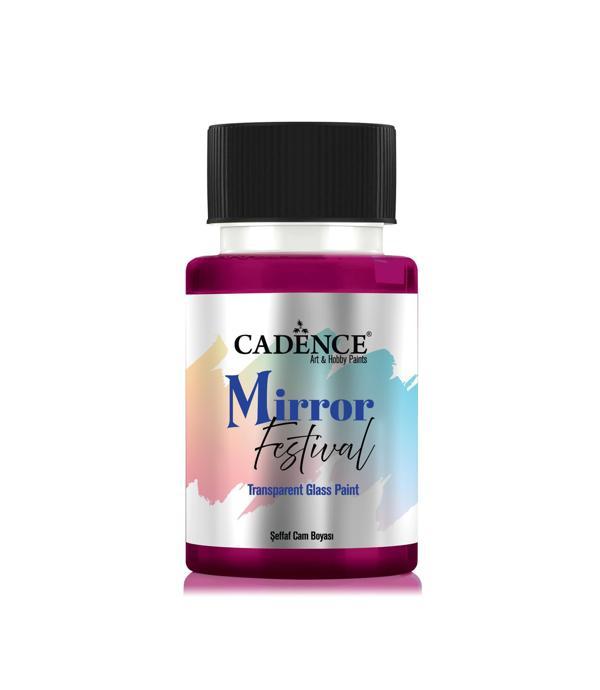 Cadence MIRROR FESTİVAL CAM BOYASI MF-07 FUŞYA 50ML - Image 1