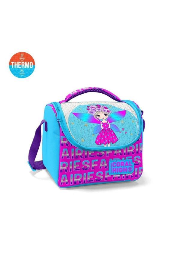 Thermo Beslenme Çantası Mavi Peri Desenli 11853 - Image 1