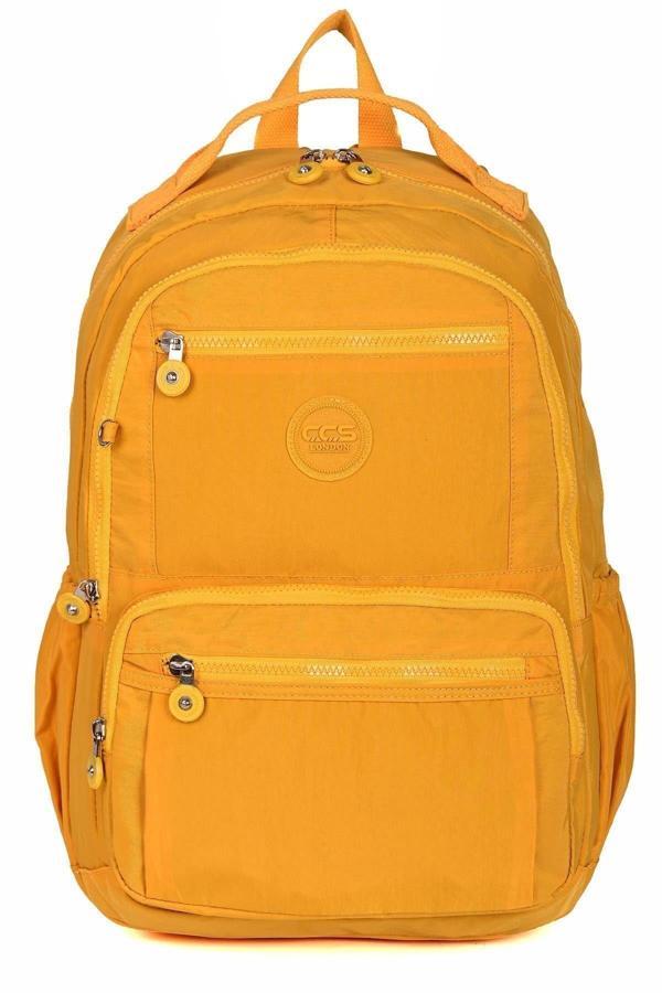 Çss 17296 Unisex Geniş Hacimli Krinkıl Kumaş Okul Sırt Çantası - Image 1