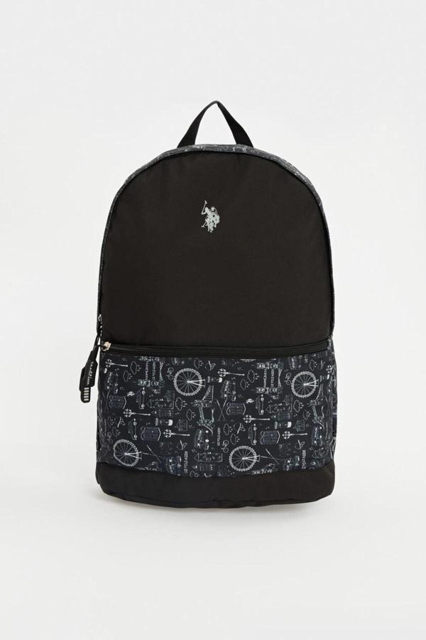 U.s Polo Assn. 23229 Okul Sırt Çantası Siyah - Image 1