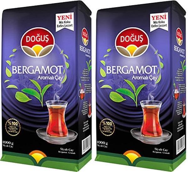 Doğuş Bergamot Aromalı Siyah Çay 2x1 Kg - Image 1