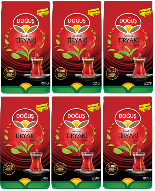 Doğuş Karadeniz Tiryaki Çayı 6x1 Kg - Image 1