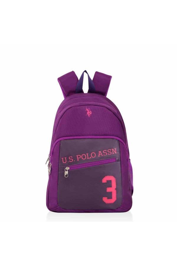 U.S. Polo Mor Sırt Çantası PLÇAN23214 - Image 1