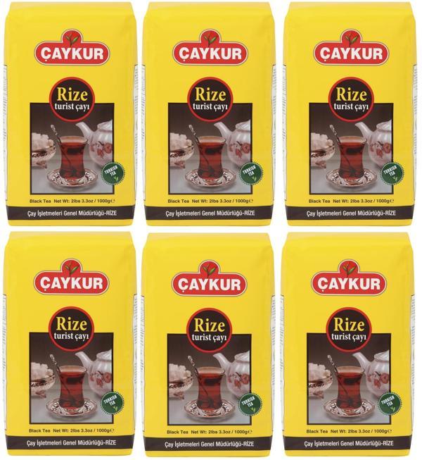 Çaykur Rize Turist Çayı 6x1 Kg - Image 1