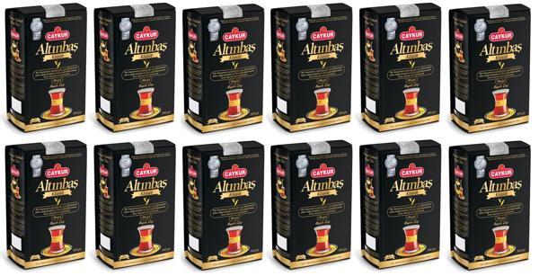 Çaykur Altınbaş Klasik Siyah Çay 12x500 Gr - Image 1