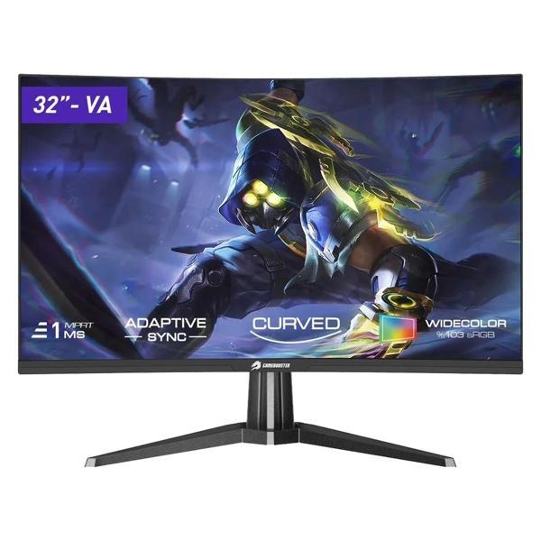 GameBooster 32" GB-3218CF 1ms 180Hz FreeSync/G-Sync RGB Curved 1500R VA FHD Gaming Monitör - Image 1