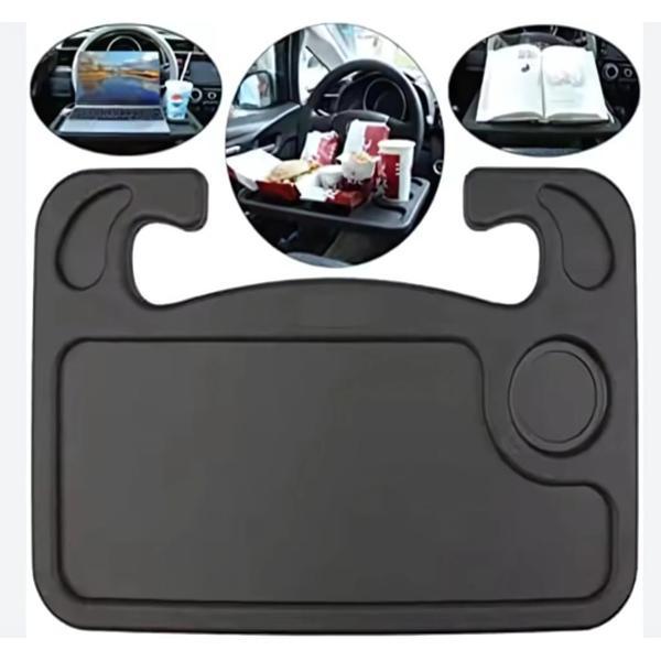 Coofbe 42x28 Direksiyon Sehpası Araç İçi Yeme İçme Sehpa Tepsisi Araç İçi Laptop Masası Araç Tepsisi - Image 1