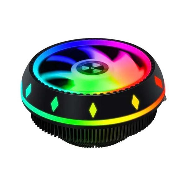 XASER CL-286 UFO RGB CPU FAN LGA 775/115X/1200/1700/AM2/AM3 İslemci Fanı - Image 1