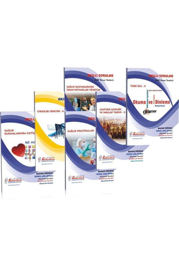 İlkumut Yayınları - 2. Sınıf Sağlık Yönetimi (6 Ders) Bahar Seti - (Konu Anlatımlı ve Çözümlü Sorular) - Akıllı Sorular - Image 1