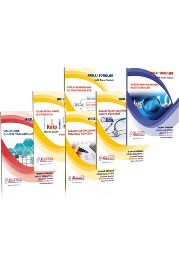 İlkumut Yayınları - 4. Sınıf Sağlık Yönetimi (6 Ders) Bahar Seti (Konu Anlatımlı ve Çözümlü Sorular) - Akıllı Sorular - Image 1