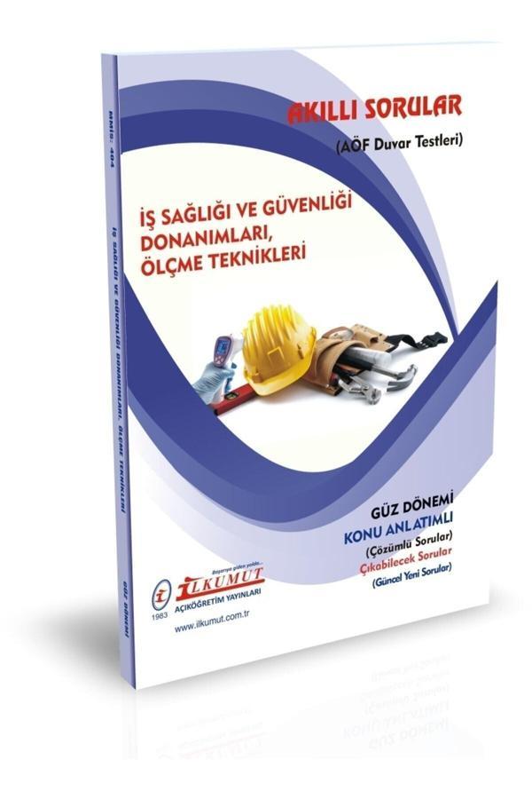 İlkumut Yayınları - İş Sağlığı ve Güvenliği Donanımları, Ölçme Teknikleri - Akıllı Sorular - Image 1