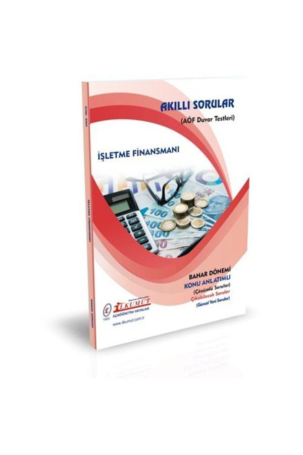 İlkumut Yayınları - İşletme Finansmanı (Konu Anlatımlı ve Çözümlü Sorular) - Akıllı Sorular - Image 1