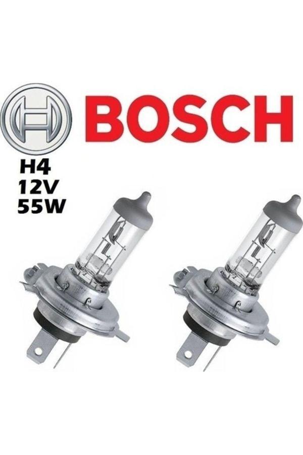 Bosch 2 Adet H4 12V 60/55W Standart Halogen Ampul - Image 1