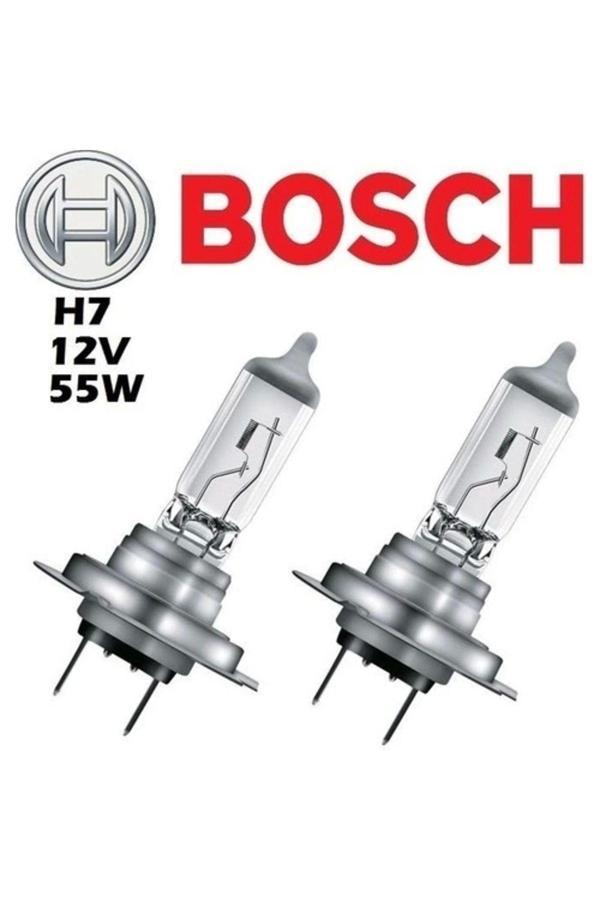 Bosch 2 Adet H7 12V 55W Standart Halogen Ampul - Image 1