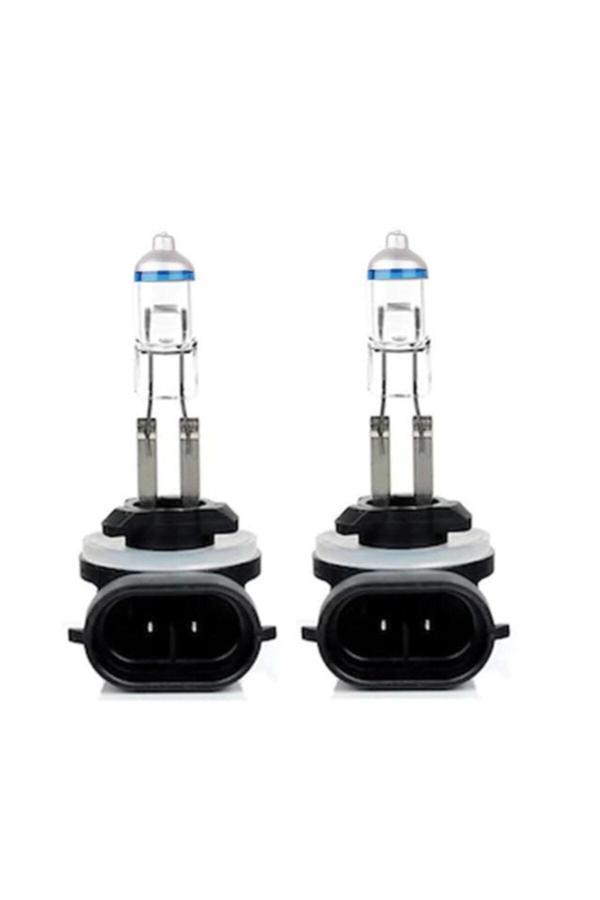Flösher 12V 55W H27 %100 Fazla Işık Standart Renk Ampul Seti - Image 1