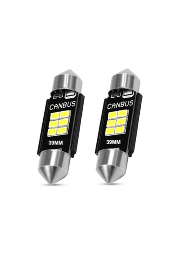 Femex 2 Adet 39Mm Sofit Led Ampul 6 Ledli Güçlü Işık - Image 1