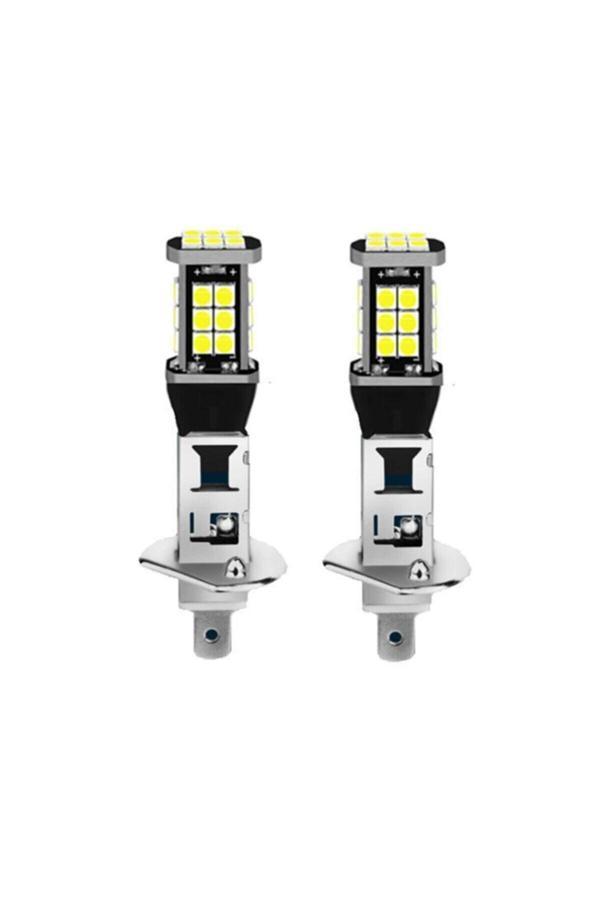 Femex 2 Adet H1 Sis Farı İçin Özel Led Ampul 24 Ledli Beyaz - Image 1