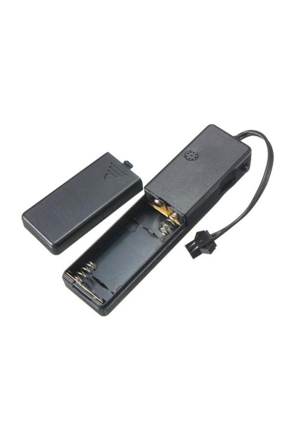Zembil 1 Adet 3 Modlu Sese Duyarlı İp Neon Led İçin Pilli İnverter Kumanda - Image 1
