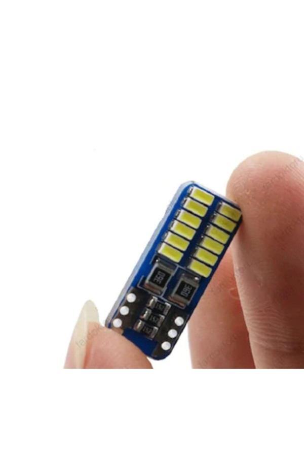 Femex 2 Adet T10 Led  24 Ledli Yassı Mini Park Plaka İç Aydınlatma Ledi - Image 1