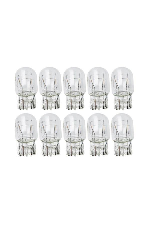 Zembil 10 Adet 12V T20 P21/5W Çift Devre Büyük Dipsiz Standart Ampul - Image 1