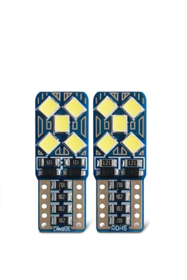 Femex 2 Adet T10 Led 10 Ledli Yassı Mini Park Plaka İç Aydınlatma Ledi - Image 1