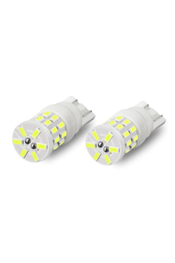 Femex 2 Adet T10 Led Seramik Gövde 30 Ledli Park Plaka İç Aydınlatma Ledi - Image 1