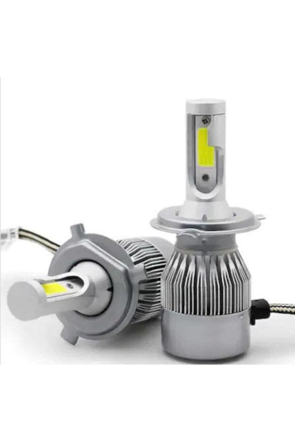 Zembil H4 Şimşek Etkili Led Xenon Zenon 6000K Beyaz - Image 1