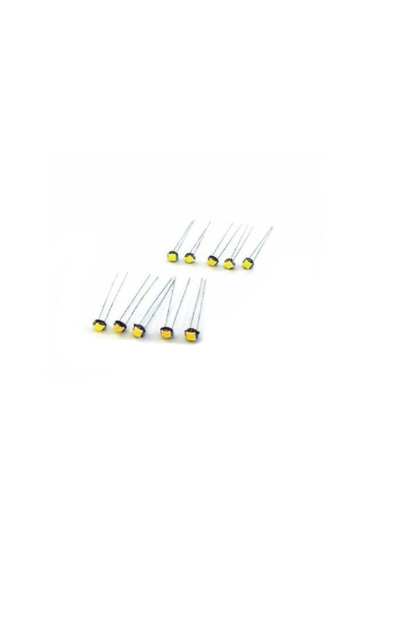 Zembil 10 Adet T3-T4-T5 Duy Uyumlu Mini Kıl Bacak Led Ampul Beyaz - Image 1