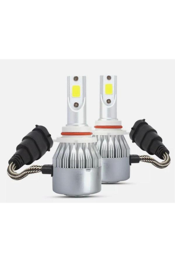 Zembil Hb3 9005 Şimşek Etkili Led Xenon 8000K Buz Mavisi - Image 1
