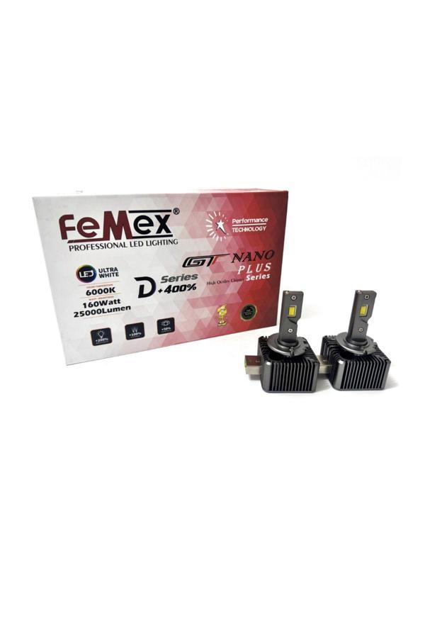 Femex Gt Nano Plus D3S Orijinal Soket Led Ampul 160W 25000 Lumen - Image 1