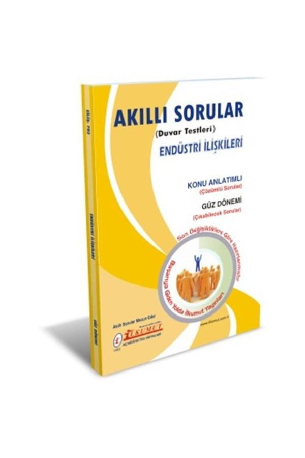 İlkumut Yayınları - Endüstri İlişkileri - (Konu Anlatımlı ve Çözümlü Sorular) - Akıllı Sorular - Image 1