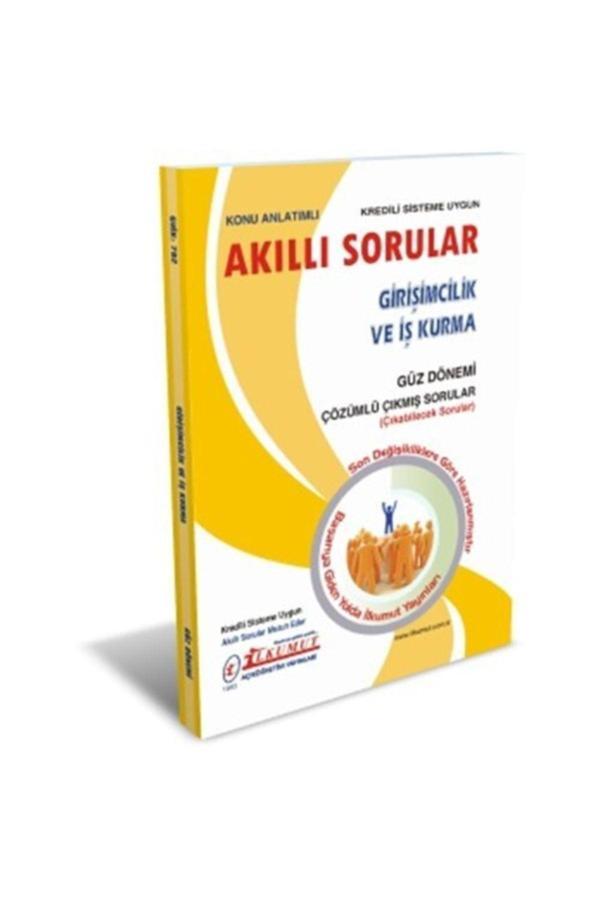 İlkumut Yayınları - Girişimcilik ve İş Kurma - (Konu Anlatımlı ve Çözümlü Sorular) - Akıllı Sorular - Image 1