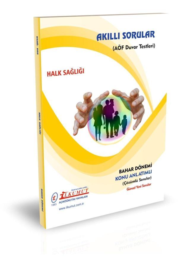 İlkumut Yayınları - Halk Sağlığı - (Konu Anlatımlı ve Çözümlü Sorular) - Akıllı Sorular - Image 1