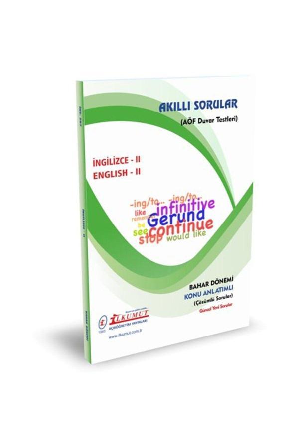 İlkumut Yayınları - İngilizce - II - (Konu Anlatımlı ve Çözümlü Sorular) - Akıllı Sorular - Image 1