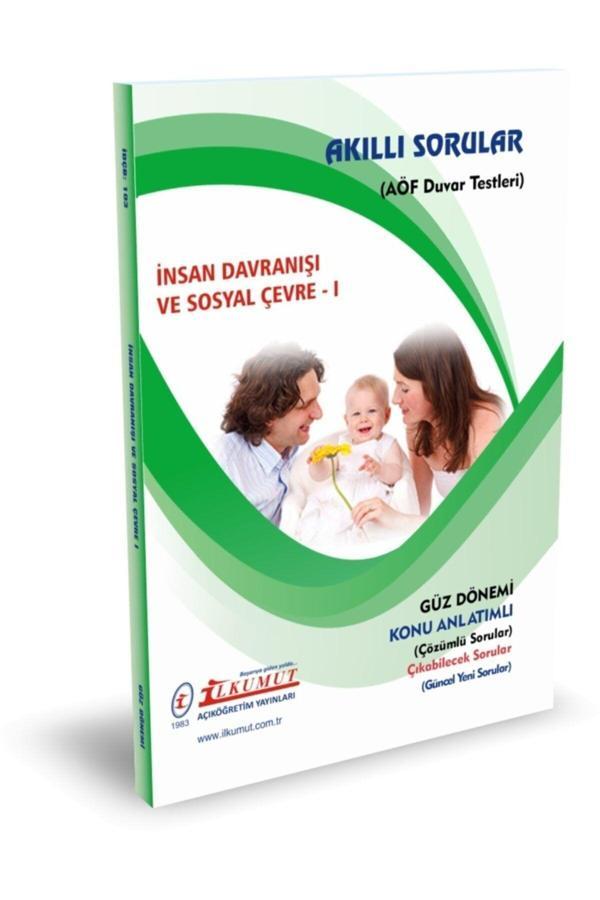 İlkumut Yayınları - İnsan Davranışı ve Sosyal Çevre - I - (Konu Anlatımlı ve Çözümlü Sorular) - Akıllı Sorular - Image 1