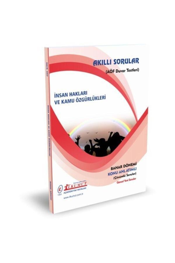 İlkumut Yayınları - İnsan Hakları ve Kamu Özgürlükleri - (Konu Anlatımlı ve Çözümlü Sorular) - Akıllı Sorular - Image 1