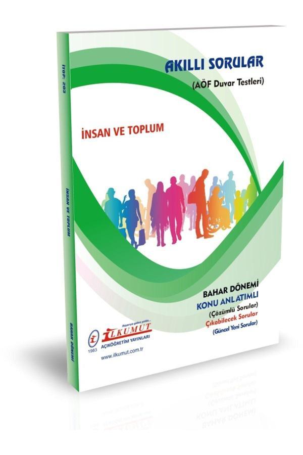 İlkumut Yayınları - İnsan ve Toplum - (Konu Anlatımlı ve Çözümlü Sorular) - Akıllı Sorular - Image 1
