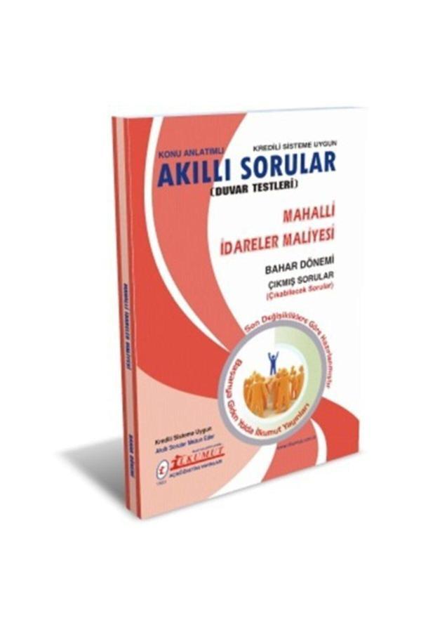 İlkumut Yayınları - Mahalli İdareler Maliyesi - (Konu Anlatımlı ve Çözümlü Sorular) - Akıllı Sorular - Image 1