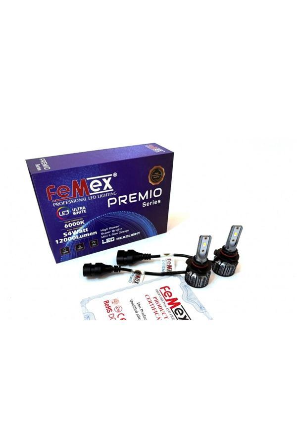 Femex Premio Hb3 9005 Şimşek Etkili Led Xenon 54W 12000 Lumen - Image 1