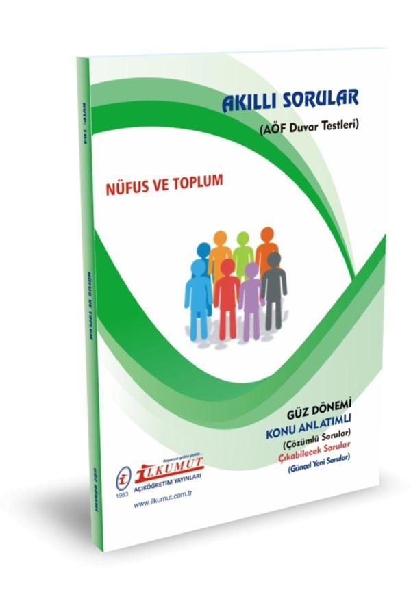 İlkumut Yayınları - Nüfus ve Toplum - (Konu Anlatımlı ve Çözümlü Sorular) - Akıllı Sorular - Image 1