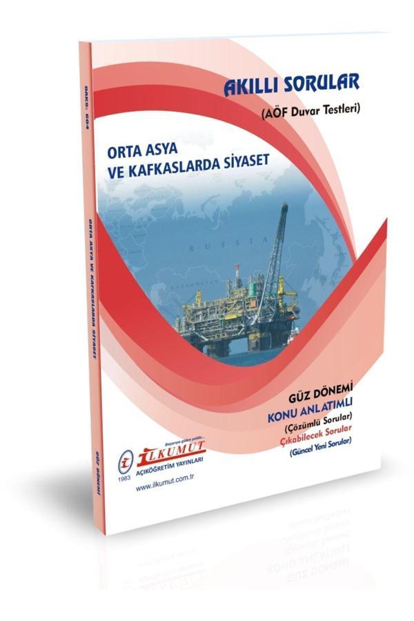 İlkumut Yayınları - Orta Asya ve Kafkaslarda Siyaset - (Konu Anlatımlı ve Çözümlü Sorular) - Akıllı Sorular - Image 1