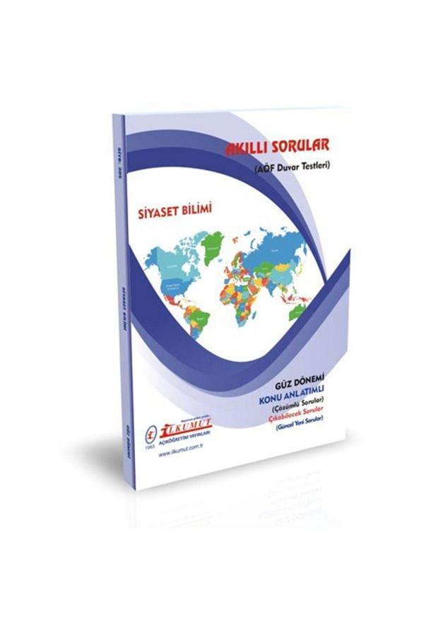 İlkumut Yayınları - Siyaset Bilimi - (Konu Anlatımlı ve Çözümlü Sorular) - Akıllı Sorular - Image 1