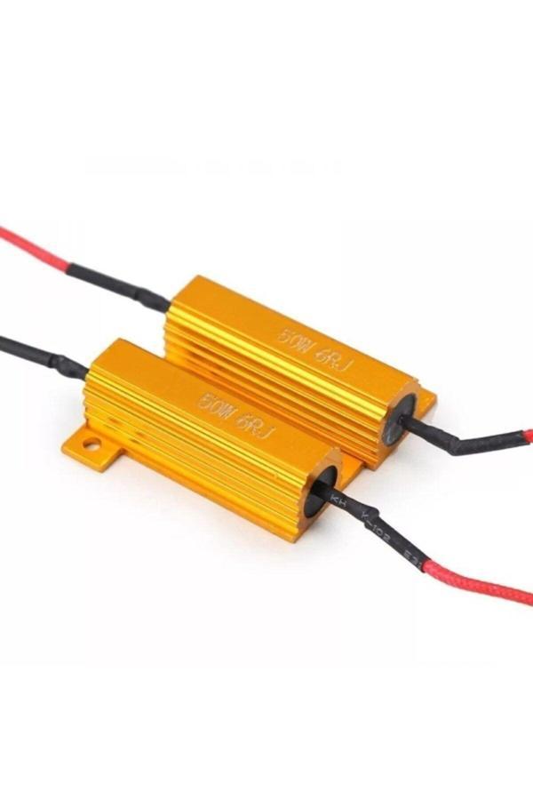 Zembil 2 Adet 12V 50W Led Xenon Arıza Kesici Canbus Decoder Direnç - Image 1