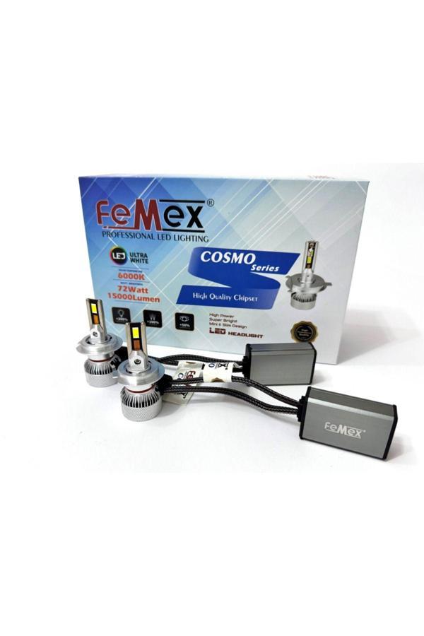 Femex Yeni Cosmo H7 Şimşek Etkili Led Xenon 72W 15000 Lumen - Image 1
