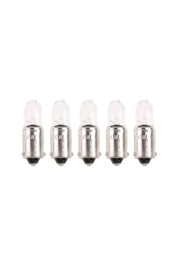 Zembil 5 Adet 12V H6W 6W Standart Ampul Bax9S - Image 1
