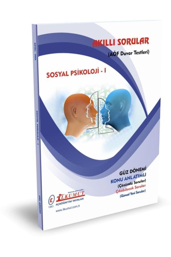 İlkumut Yayınları - Sosyal Psikoloji - I - (Konu Anlatımlı ve Çözümlü Sorular) - Akıllı Sorular - Image 1